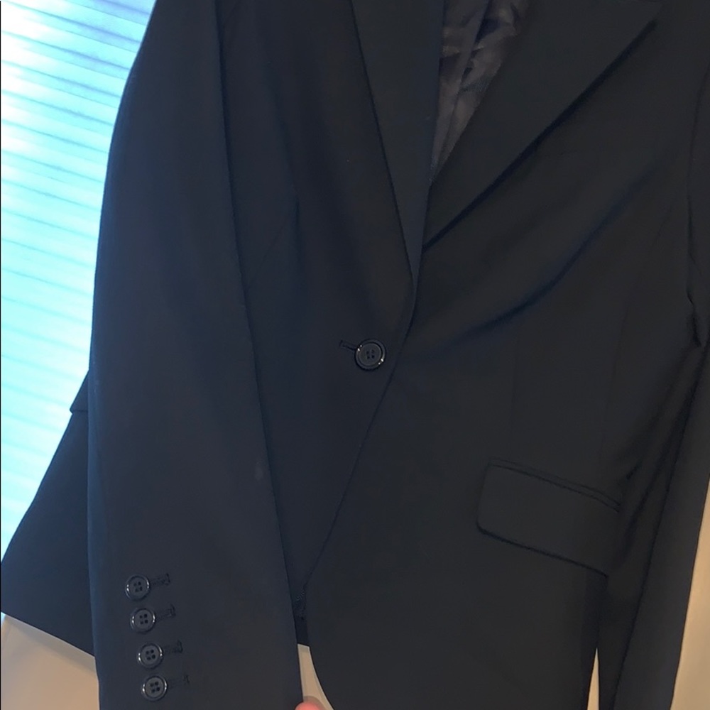 Black jacket.